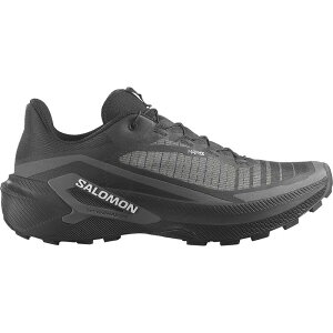 �T������ �����Y �V���[�Y �X�j�[�J�[ Salomon Genesis 2 Trail Running Shoe - Men's Black/Black/White �z���C�g