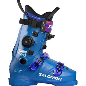 �T������ �����Y �V���[�Y �u�[�c�E���C���u�[�c Salomon S/Pro Alpha C 130 BOA Boot - 2027 Race Blue/White/Equipe Red �z���C�g