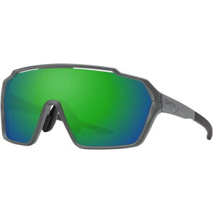 �X�~�X �����Y �A�N�Z�T���[ �T���O���X�E�A�C�E�F�A Smith Shift MAG ChromaPop Sunglasses Matte Cement/ChromaPop Green Mirror �O���[��