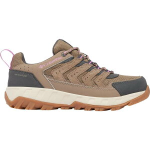 RrA fB[X V[Y Xj[J[ Columbia Strata Trail Low WP Shoe - Women's Wet Sand/Berry Patch Th