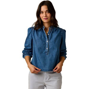 �J�[�u�f�U�C�� ���f�B�[�X �g�b�v�X T�V���c �f�j�� Carve Designs Marin Lightweight Denim Top - Women's Magnolia �f�j��