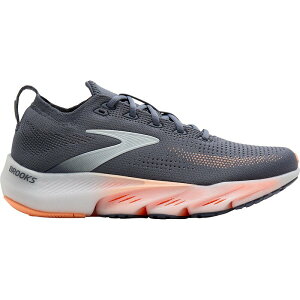 �u���b�N�X ���f�B�[�X �V���[�Y �X�j�[�J�[ Brooks Glycerin Flex Running Shoe - Women's Grey/Peach/Orange �O���[
