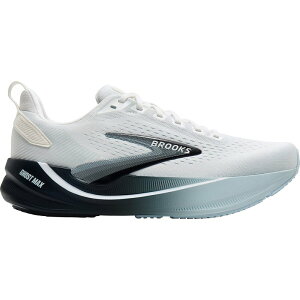 �u���b�N�X �����Y �V���[�Y �X�j�[�J�[ Brooks Ghost Max 4 Running Shoe - Men's White/Navy/Blue �z���C�g