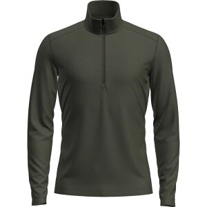 �A�C�X�u���[�J�[ �����Y �g�b�v�X T�V���c ���� Icebreaker Merino 200 Oasis Long-Sleeve 1/2-Zip Top - Men's Dk Loden