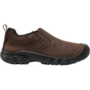 �L�[�� �����Y �V���[�Y �X�j�[�J�[ KEEN Targhee IV Slip-On Shoe - Men's Java/Black �u���b�N
