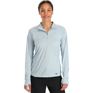 �A�E�g�h�A���T�[�` ���f�B�[�X �g�b�v�X T�V���c �n�[�t�W�b�v Outdooresearch Echo Quarter Zip Top - Women's Arctic