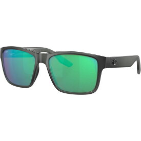 コスタ レディース サングラス・アイウェア アクセサリー Paunch 580G Sunglasses Smoke Crystal Green Mirror