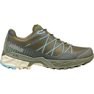 �A�]�� ���f�B�[�X �V���[�Y �X�j�[�J�[ Asolo Tahoe GTX Hiking Shoe - Women's Olive/Celadon �I���[�u