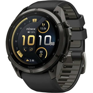 �K�[�~�� �����Y �A�N�Z�T���[ �r���v Garmin Fenix 9 Pro AMOLED inReach Sport Watch Carbon Gray DLC/Black �u���b�N