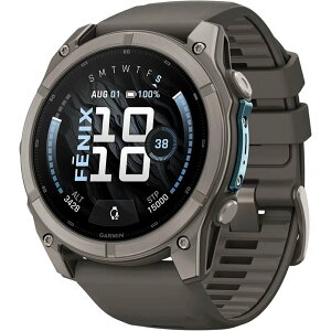 �K�[�~�� �����Y �A�N�Z�T���[ �r���v Garmin Fenix 9 Sport Watch Titanium/Pebble Gray �O���[