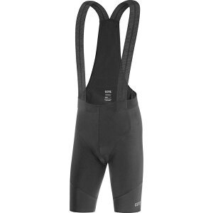 �S�A�E�F�A �����Y �{�g���X �n�[�t�p���c�E�V���[�c GOREWEARdent Bib Short+ - Men's Black �u���b�N
