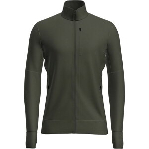 �A�C�X�u���[�J�[ �����Y �g�b�v�X T�V���c ���� Icebreaker Merino 260 Quantum Long-Sleeve Zip Top - Men's Dk Loden