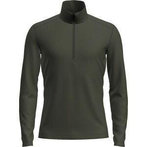 �A�C�X�u���[�J�[ �����Y �g�b�v�X T�V���c ���� Icebreaker Merino 260 Tech Long-Sleeve 1/2-Zip Top - Men's Dk Loden