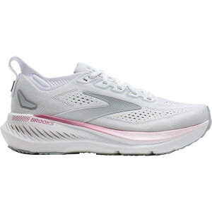 �u���b�N�X ���f�B�[�X �V���[�Y �X�j�[�J�[ Brooks Glycerin GTS 23 Running Shoe - Women's White/Harbor Mist/Metallic �z���C�g