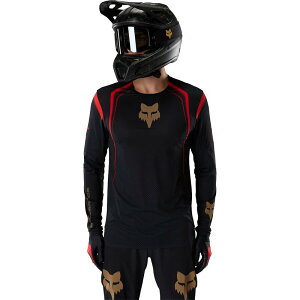 �t�H�b�N�X���[�V���O �����Y �g�b�v�X T�V���c �W���[�W�[ ���� Fox Racing Flexair Goldstone SE Long-Sleeve Jersey - Men's Black �u���b�N
