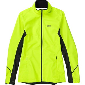 �S�A�E�F�A ���f�B�[�X �A�E�^�[ �W���P�b�g�E�u���]�� GOREWEAR3 Partial GTX Infinium Jacket - Women's Neon Yellow/Black �u���b�N