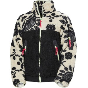 �w���[�n���Z�� ���f�B�[�X �A�E�^�[ �W���P�b�g�E�u���]�� �t���[�X Helly Hansen Moonlit Pile Fleece Jacket - Women's Black �u���b�N