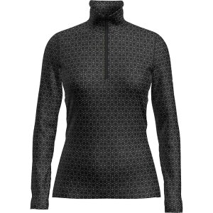 �A�C�X�u���[�J�[ ���f�B�[�X �g�b�v�X T�V���c Icebreaker Merino 260 Oasis Vertex Alpine Geo 1/2-Zip Top - Women's Black/Snow/J �u���b�N