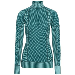 �J�� �c���[ ���f�B�[�X �g�b�v�X T�V���c Kari Traa Smekker 1/2-Zip Top - Women's Peacock