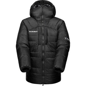 �}���[�g �����Y �A�E�^�[ �W���P�b�g�E�u���]�� �p�[�J�[ �_�E�� Mammut Eiger Nordwand Pro Down IN Hooded Parka - Men's Black �u���b�N