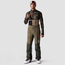 バックカントリー メンズ ボトムス カジュアルパンツ Backcountry Cardiac Xpore 3L Touring Convertible Bib - Men's Kalamata