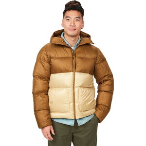 }[bg Y AE^[ WPbgEu] t[fbhWPbg _E WPbg Marmot Guides Down Hooded Jacket - Men's Hazel/Light Oak