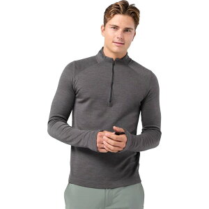 �X�e�B�I �����Y �g�b�v�X T�V���c �E�[�� STIO Basis PeakWool Mid 1/2-Zip Top - Men's Magnet Heather �w�U�[