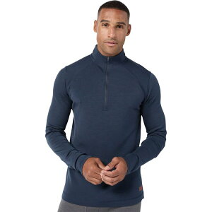�X�e�B�I �����Y �g�b�v�X T�V���c �E�[�� STIO Basis PeakWool Mid 1/2-Zip Top - Men's Mountain Shadow