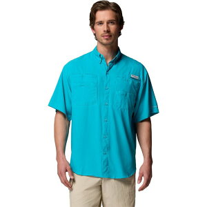 �R�����r�A �����Y �g�b�v�X �V���c ���� Columbia TamiamiI Short-Sleeve Shirt - Men's Ocean Teal �e�B�[��