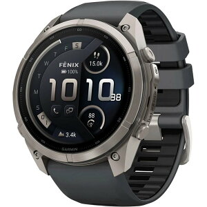 �K�[�~�� �����Y �A�N�Z�T���[ �r���v Garmin Fenix 9 Pro AMOLED inReach Sport Watch Titanium/Graphite �O���t�@�C�g