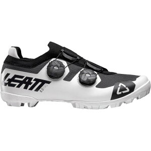 ���A�b�g �����Y �V���[�Y �X�j�[�J�[ Leatt ProClip 8.0 Race BOA MTB Shoe Black/White �z���C�g