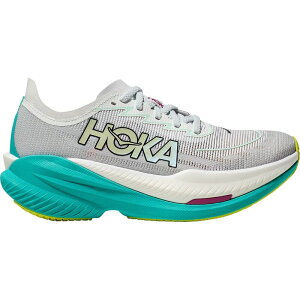zJIlIl fB[X V[Y Xj[J[ HOKA Mach X 2 Running Shoe - Women's Frost/Electric Aqua ANA