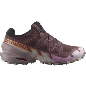 yz T fB[X Xj[J[ jOV[Y V[Y Speedcross 6 Trail Running Shoe - Women's Catawba Grape/Papaya/Deauville Mauve