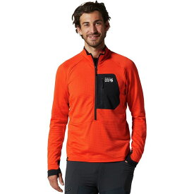 マウンテンハードウェア メンズ ジャケット・ブルゾン アウター Polartec Power Grid Half-Zip Jacket - Men's State Orange
