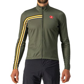カステリ メンズ Tシャツ トップス Unlimited Thermal Jersey - Men's Military Green/Goldenrod