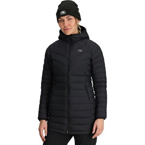 �A�E�g�h�A���T�[�` ���f�B�[�X �A�E�^�[ �W���P�b�g�E�u���]�� �p�[�J�[ �_�E�� Outdoor Research Transcendent Down Parka - Women's Black �u���b�N
