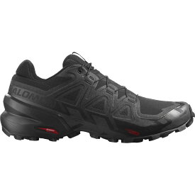 サロモン メンズ スニーカー シューズ Speedcross 6 Wide Trail Running Shoe - Men's Black/Black/Magnet