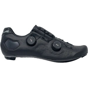 ���C�N �����Y �V���[�Y �X�j�[�J�[ Lake CX333 Narrow Cycling Shoe - Men's Black/Silver �u���b�N