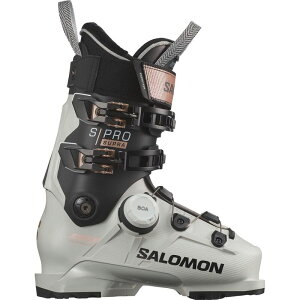 �T������ ���f�B�[�X �V���[�Y �u�[�c�E���C���u�[�c Salomon S/Pro Supra Boa 105 GW Ski Boot - 2024 - Women's Grey Aurora/Black/Pink Gold �u���b�N