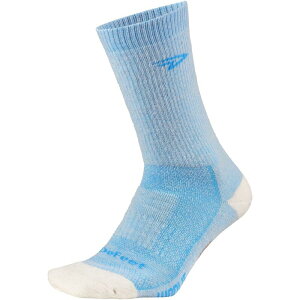 �f�B�t�B�[�g �����Y �A���_�[�E�F�A �C�� �E�[�� DeFeet Woolie Boolie 6in Sock Blaze/Natural/Carolina Blue �u���[