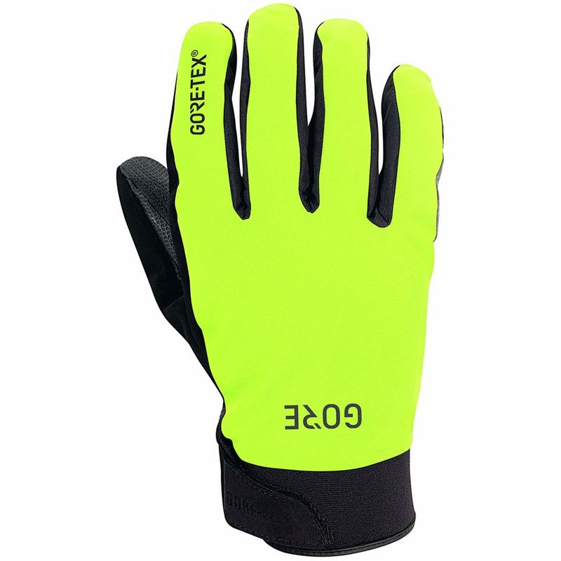 大きな取引 送料無料 サイズ交換無料 ゴアウェア メンズ アクセサリー 手袋 Neon Glove C5 Yellow GORE-TEX Thermo Black 人気の雑貨がズラリ！