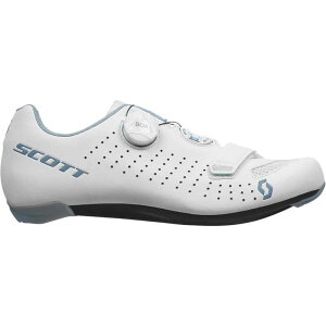 XRbg fB[X V[Y Xj[J[ Scott Road Comp BOA Cycling Shoe - Women's Matt White/Light Blue zCg
