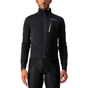JXe Y AE^[ WPbgEu] WPbg Castelli Go Jacket - Men's Light Black/White zCg