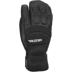 ヘストラ メンズ 手袋 アクセサリー Vertical Cut CZone 3-Finger Glove Black/Black