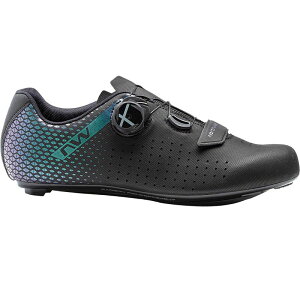 m[XEF[u fB[X V[Y Xj[J[ vXTCY Northwave Core Plus 2 Cycling Shoe - Women's Black/Iridescent ubN
