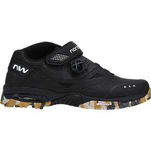 m[XEF[u Y V[Y Xj[J[ Northwave Enduro Mid 2 Cycling Shoe - Men's Black/Camo Sole ubN