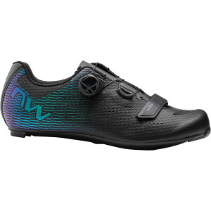 m[XEF[u Y V[Y Xj[J[ Northwave Storm Carbon 2 Cycling Shoe - Men's Black/Iridescent ubN