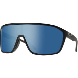 【送料無料】 スミス レディース サングラス・アイウェア アクセサリー Boomtown ChromaPop Polarized Sunglasses Matte Black/ChromaPop Polarized Blue Mirror
