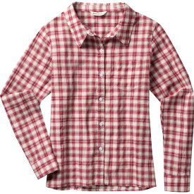 【送料無料】 バックカントリー レディース Tシャツ トップス Range Long-Sleeve Plaid Shirt - Women's Red Plaid