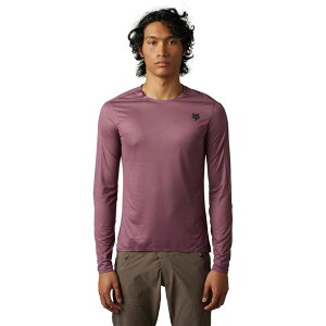 【送料無料】 フォックスレーシング メンズ Tシャツ トップス Flexair Ascent Long-Sleeve Jersey - Men's Cordovan